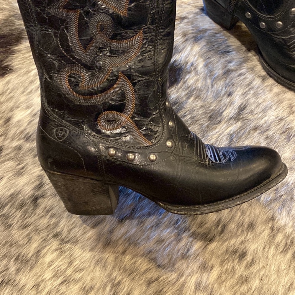 Ariat Wanderlust Onyx Cowboy Tall Riding Boots